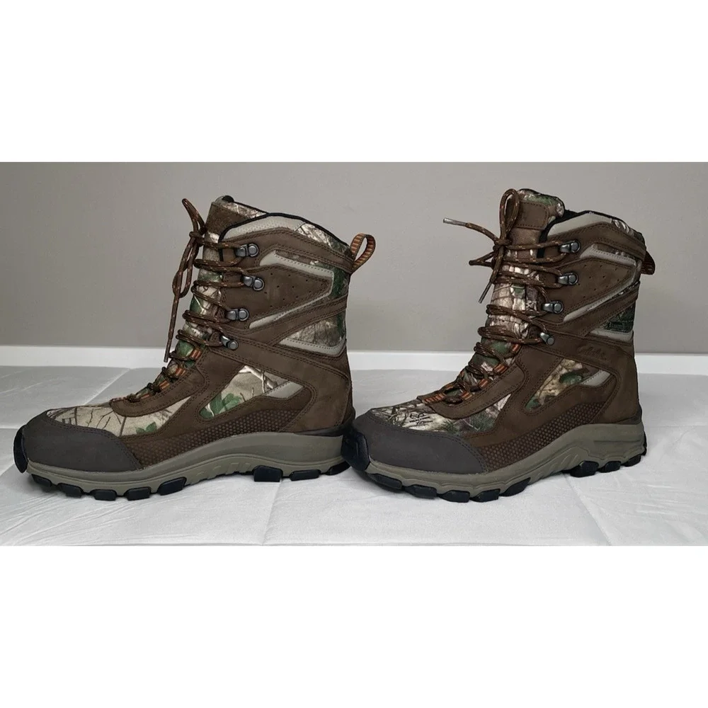 Cabela’s Gore-Tex Hunting Boots Men’s 8.5D Realtree Camo 400g Thinsulate